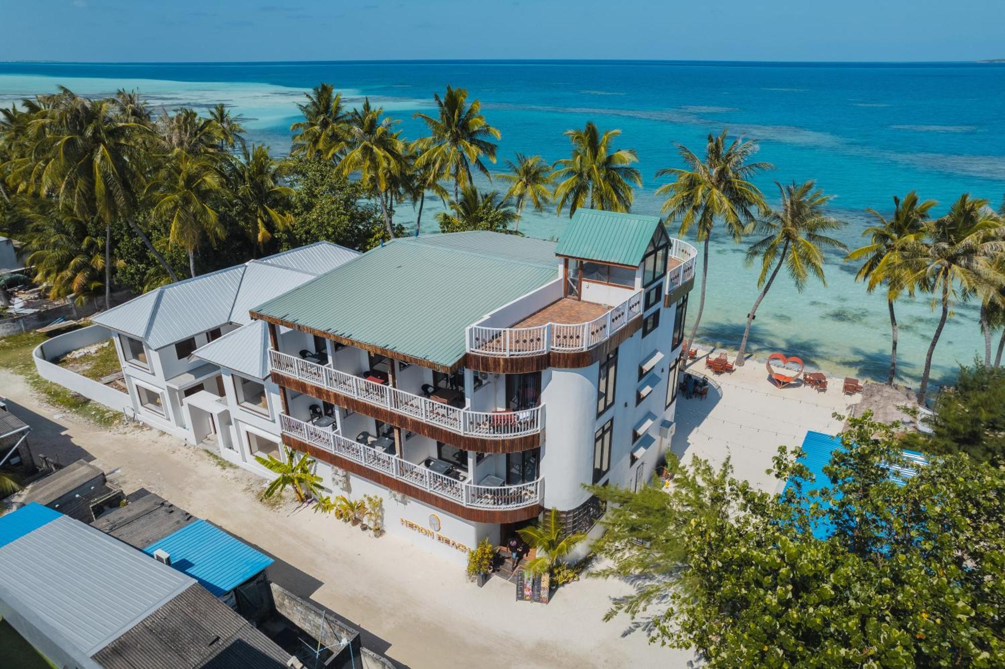 Heron Beach Hotel - The Best Maldivian Getaway In Dhiffushi,Maldives Exterior photo